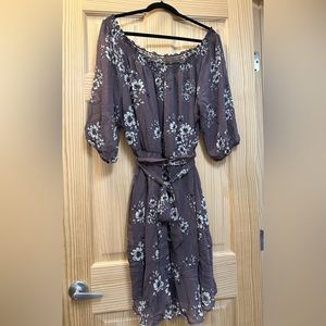 Maurice’s Purple/Mauve Floral Dress XXL - NWT